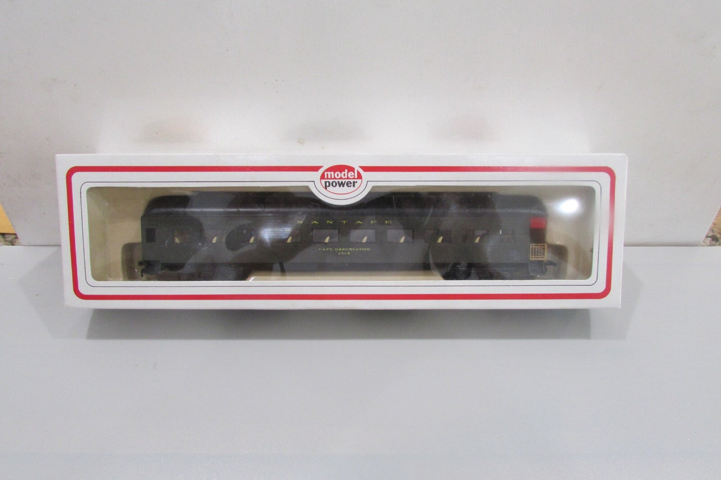 HO Scale Model Power 9914 67' Harriman Observation Car Santa Fe Lot#2781