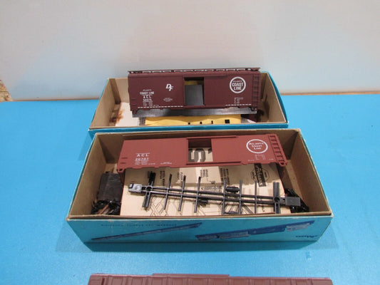 HO Scale Athearn (3)  Assorted Box Cars "Atlantic Coast Line" Lot#1108