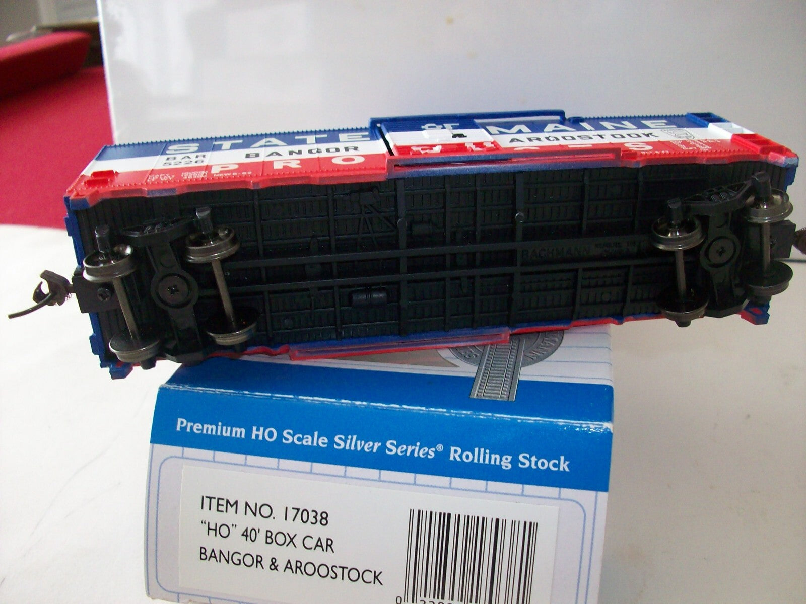 HO Scale Bachmann 17038 40' Boxcar Bangor & Aroostock