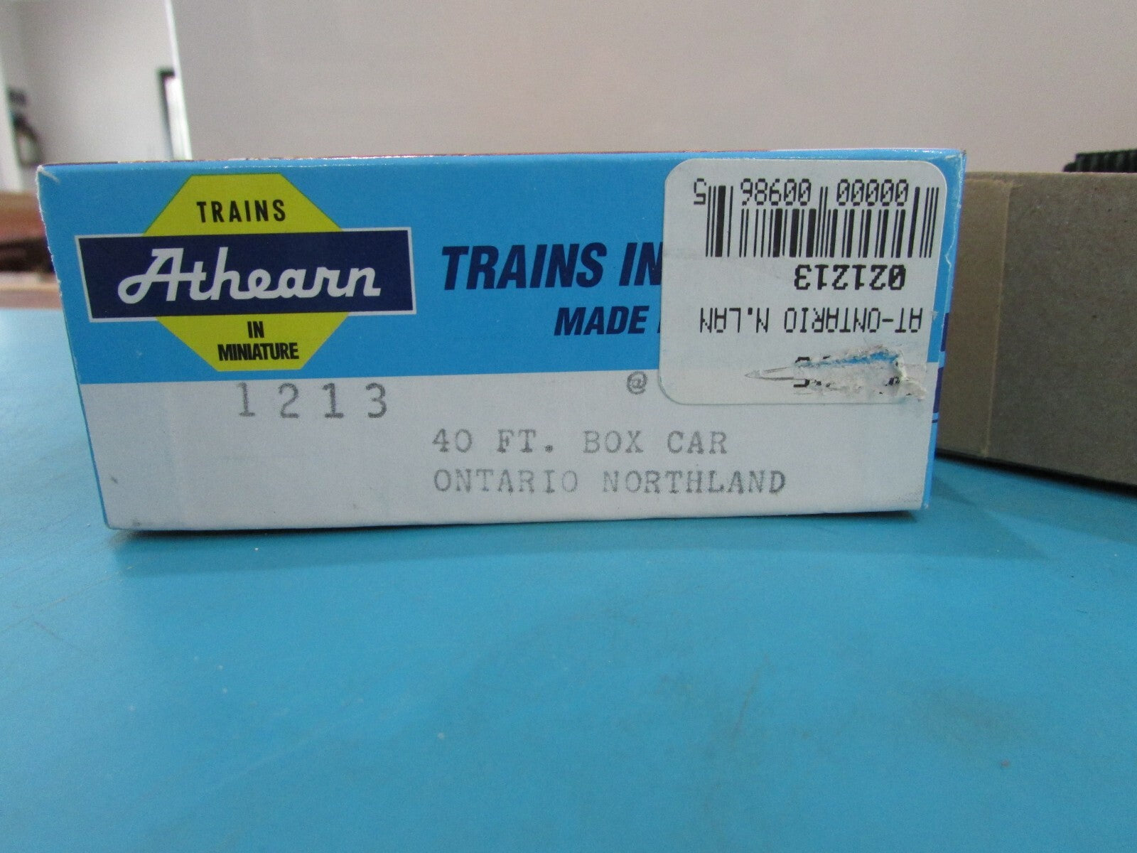 HO Scale Athearn 1213 40ft Box Car Ontario Northland