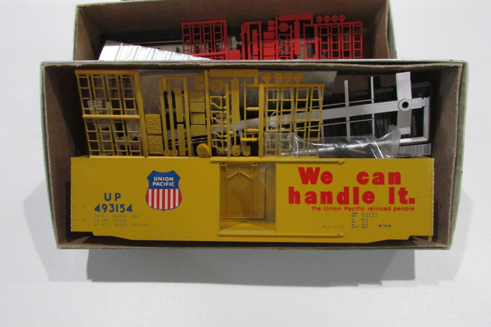 HO Scale Front Range (3) Assorted Freight Cars Kits Lot#2919