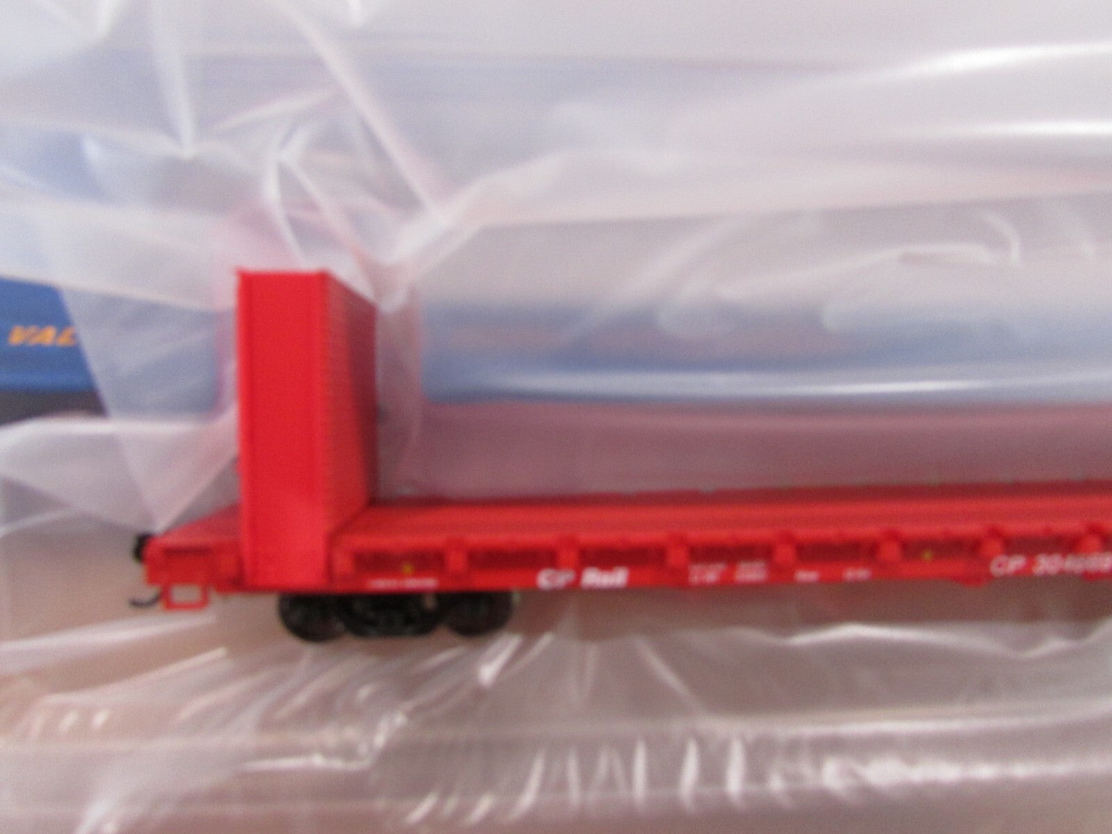 HO Scale Walthers PullmanStandard 60' Bulkhead Flatcar Canadian Pacific Lot#3091