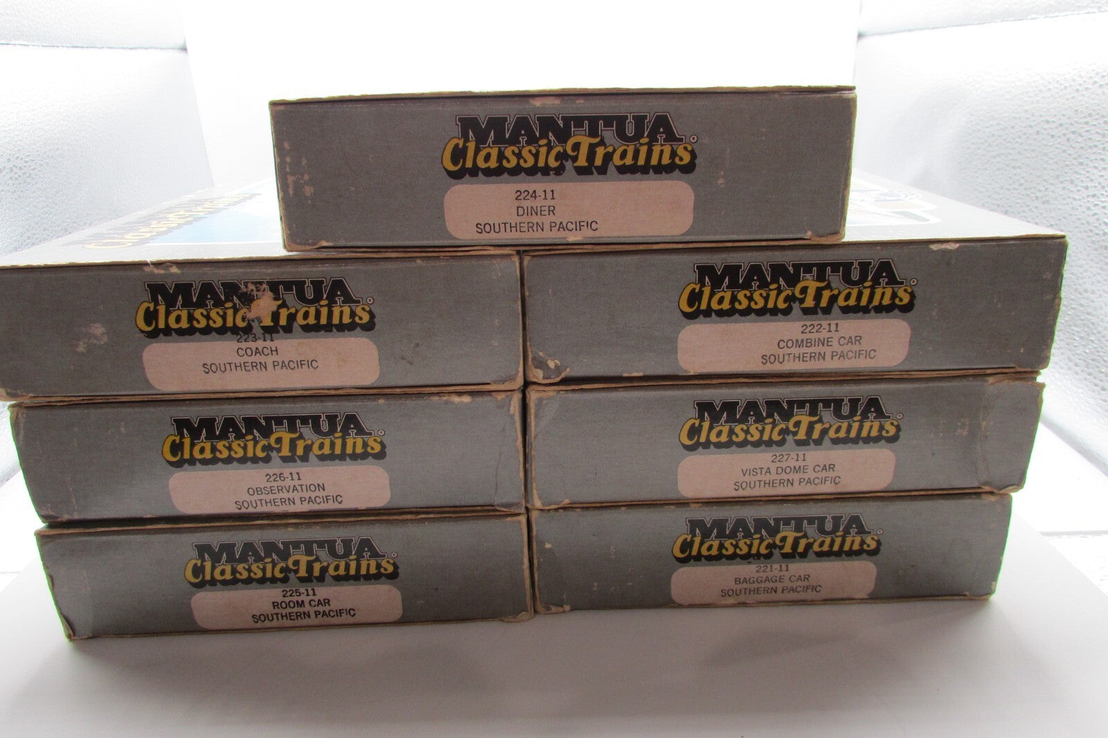 Ho Scale Mantua Classic Trains (7) Passenger Car Southern Pacific Lot#4694