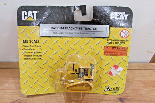 HO Scale/1:87 Scale Norscot 55401 Cat D5M Track-Type Tractor  Lot#4976