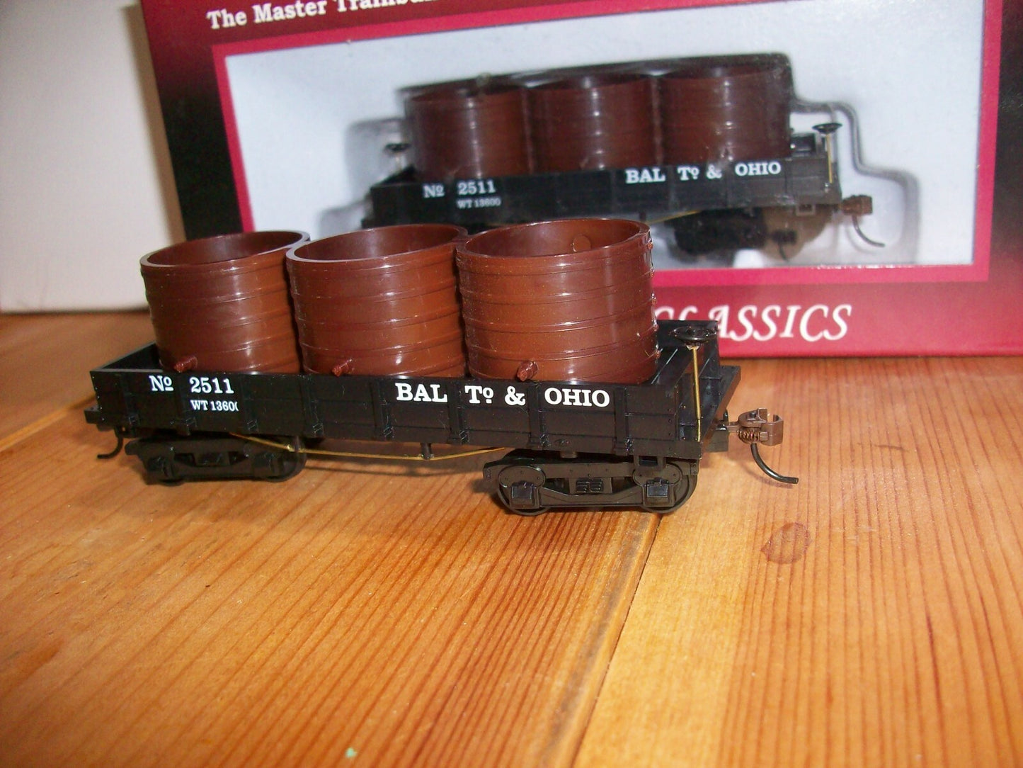 HO Scale Mantua 723025 1860 Water Cars "B&O"