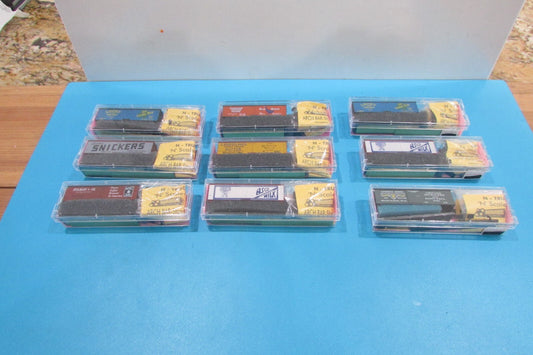 N Scale RoundHouse Assorted Reefer Car Kits (9) Lot#2593