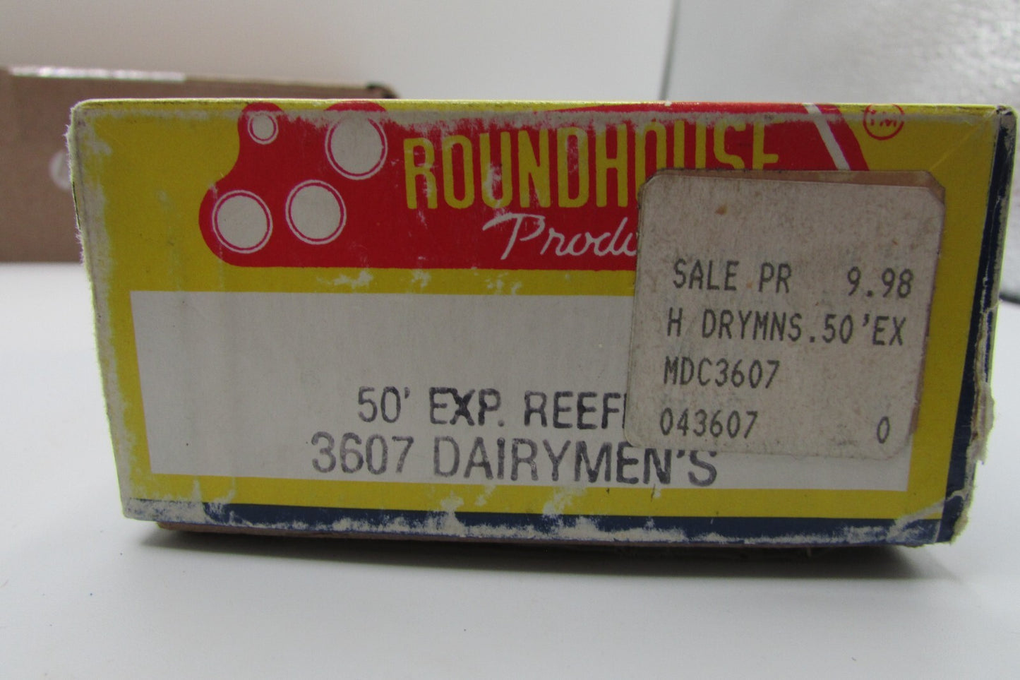 HO Scale RoundHouse 3607 50' Express Reefer Dairymen's   RH4839