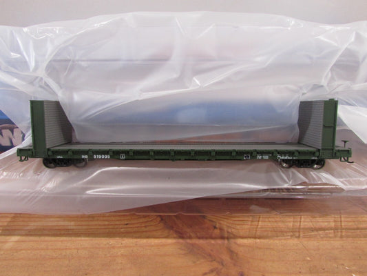 HO Scale Walthers P-Standard 60' Bulkhead Flatcar Indiana Harbor Belt Lot#3088
