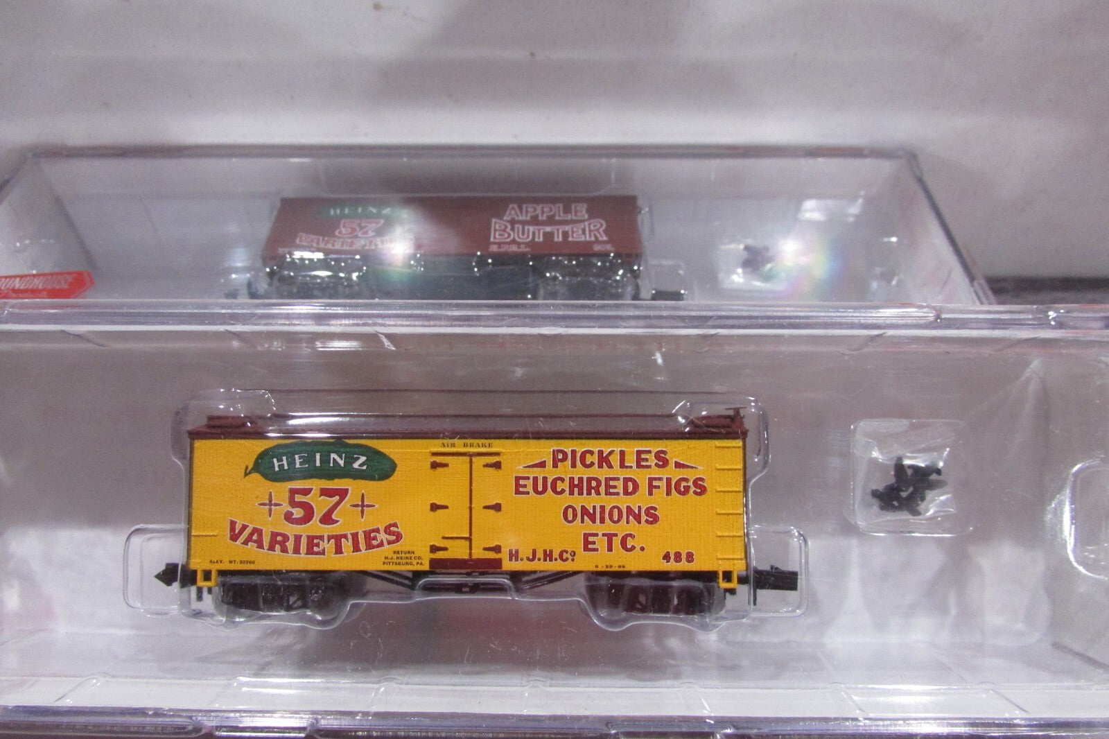 N Scale RoundHouse (4) Assorted 36' Time Reefer Heinz   Lot#3021