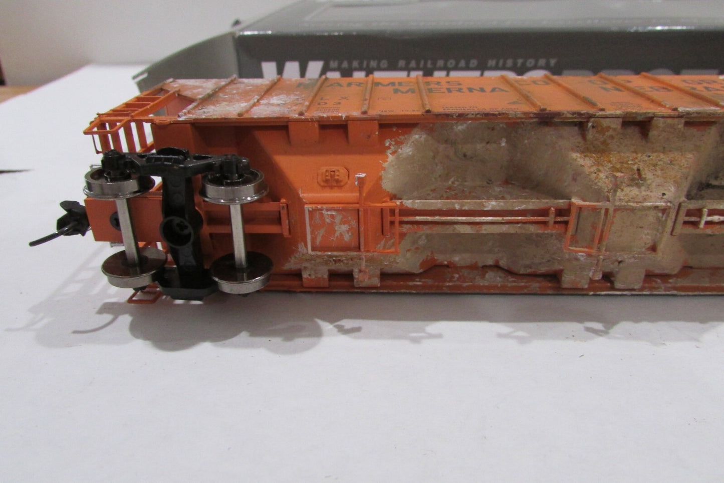 HO Scale Walthers  920-106109 58' Evans 4780 Cu ft 3Bay Covered Hopper Wal4878