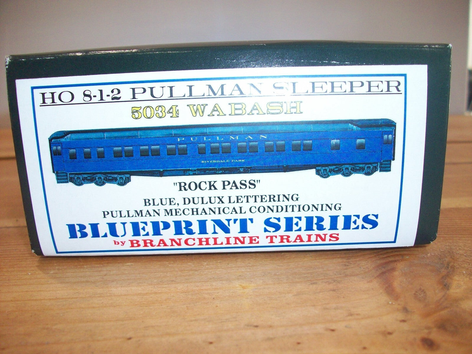 HO Scale Branchline Trains  5034 Passenger Car "Wabash" Kit Lot#3873