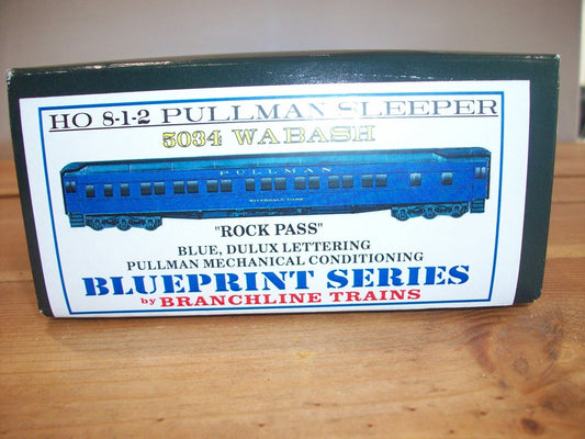 HO Scale Branchline Trains  5034 Passenger Car "Wabash" Kit Lot#3873